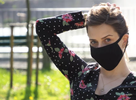 MARS PRO cotton mask (size L) with pocket and HEPA filter 1570165 (NJG-1570165)