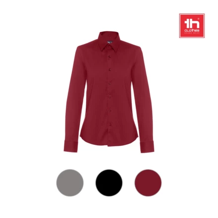 THC PARIS WOMEN. Women's long-sleeved shirt (NPS-30152-115-S)