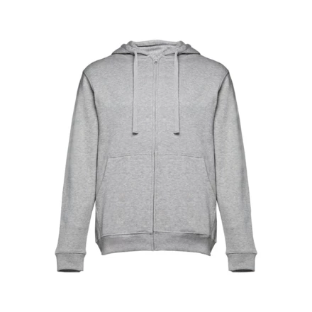 THC AMSTERDAM. Men's hoodie in cotton and polyester with full zip (NPS-30161-183-S)