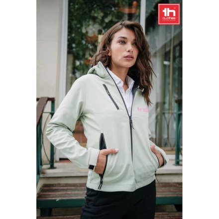 THC ZAGREB WOMEN. Gürtel-Softshell-Jacke für Damen (NPS-30181-149-XL)