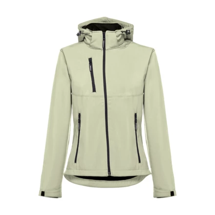 THC ZAGREB WOMEN. Gürtel-Softshell-Jacke für Damen (NPS-30181-159-XXL)