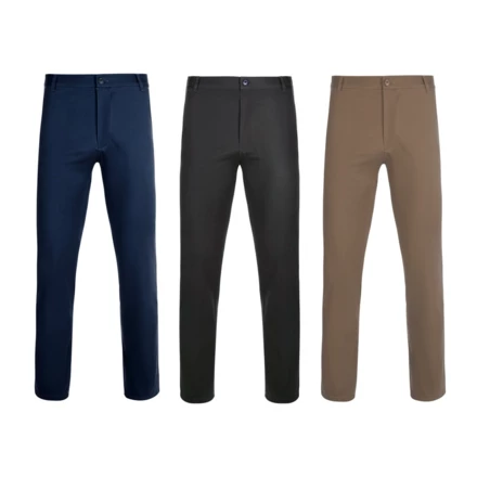 VL VISHNU. Elastyczne spodnie chino unisex (260 g/m²) z bawełny (98%) i elastanu (2%) (NPS-36118-103-36)