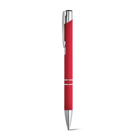 BETA SOFT. Soft touch aluminium ball pen (NPS-81141-105)