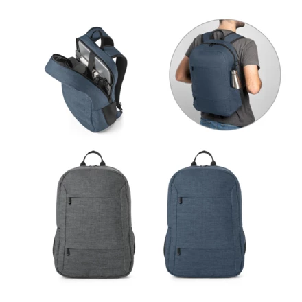 BUSINESS. Laptop-Rucksack aus 300D recyceltes Polyester (NPS-92098-133)