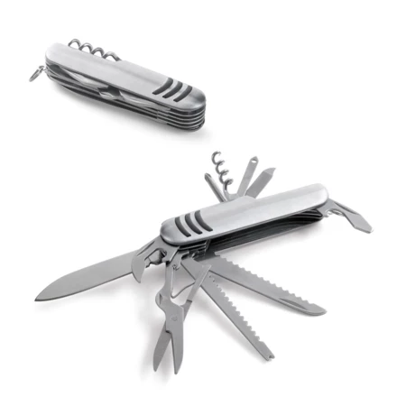 KAPRUN. Multi-function pocket knife made of stainless steel and metal (NPS-94147-127)
