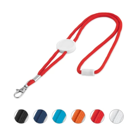 WEAVE. Adjustable polyester lanyard (NPS-94408-103)