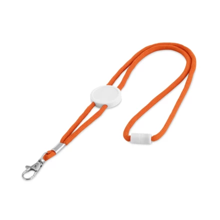 WEAVE. Adjustable polyester lanyard (NPS-94408-128)