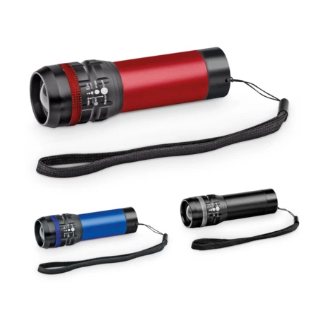ZOOMIN. Taschenlampe aus Aluminium mit Zoomfunktion und 3 Lichtmodi (NPS-94758-104)