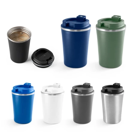 PHELPS. Stainless steel and PP travel cup 470 mL (NPS-94772-103)