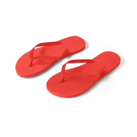 MAUPITI L / XL. Bequeme Flip-Flops mit PE-Sohle und PVC-Riemen (NPS-95085-105)
