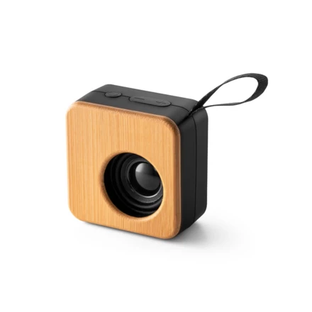 MAYER. Portable 3W speaker with 4h battery life in bamboo and recycled ABS (100% rABS) (NPS-97098-103)