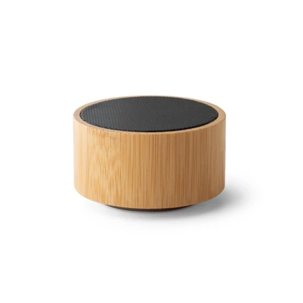 ARBER. Portable 3W speaker with 4h battery life in bamboo and recycled ABS (100% rABS) (NPS-97125-160)