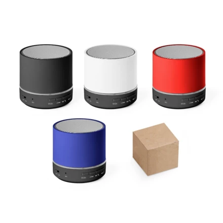 RE-PEREY. Przenośny głośnik 3W z baterią o żywotności 4h30m w ABS pochodzącego z recyklingu (100% rABS) (NPS-97176-105)