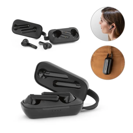 BOSON. In-Ear Kopfhörer wireless mit 3 Stunden Akkulaufzeit aus 100% recyceltes ABS (100% rABS) (NPS-97934-103)