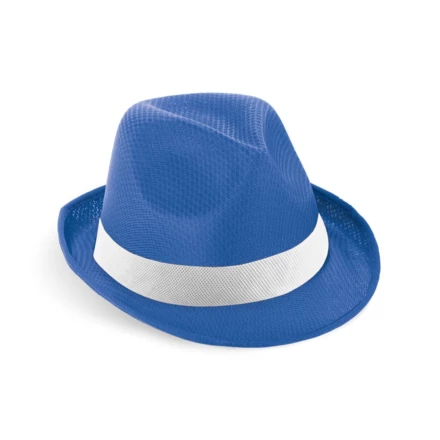 MANOLO POLI. Hat in PP with white polyester ribbon (NPS-99086-114)