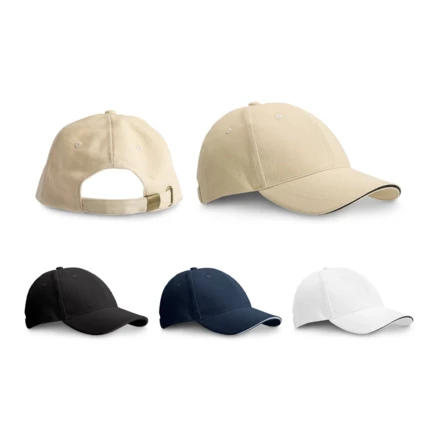 CHRISTOPHE. 100% cotton sandwich cap (260 g/m²) (NPS-99412-103)
