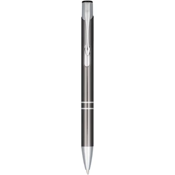 Moneta anodized aluminium click ballpoint pen (blue ink) (NPC-10716303)