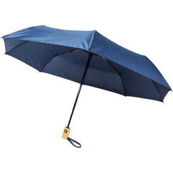 Bo 21" foldable auto open/close recycled PET umbrella (NPC-10914303)