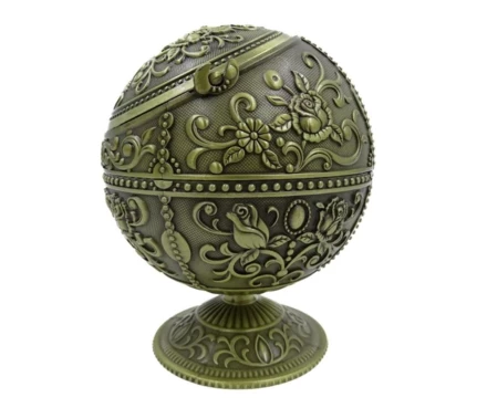 Popielniczka Metalowa - Kula Zamykana - GA (NMT-229002)