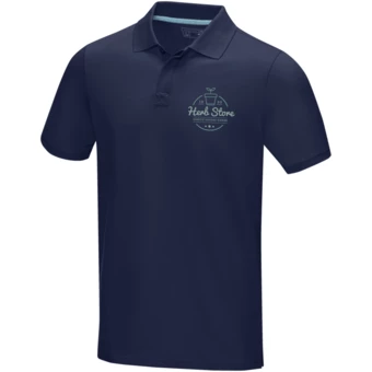 Graphite Poloshirt aus Bio-Baumwolle für Herren - M (NPC-37508492)