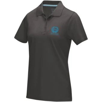 Graphite Poloshirt aus Bio-Baumwolle für Damen - XS (NPC-37509890)