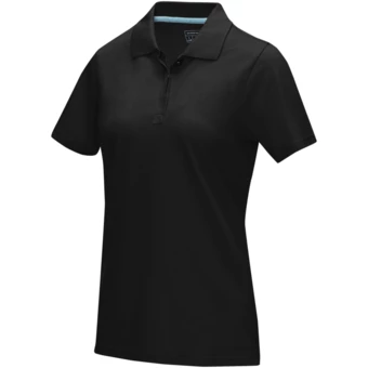 Damska organiczna koszulka polo Graphite - S (NPC-37509991)