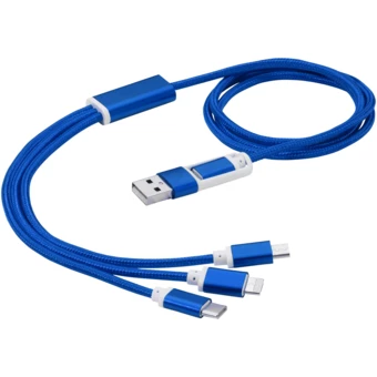 Kabel do ładowania 5 w 1 z podwójnym wejściem Versatile (NPC-12418053)