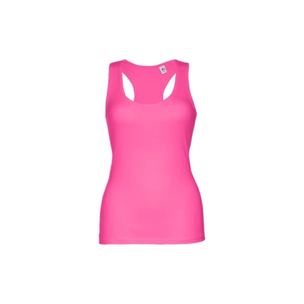 THC TIRANA. Women's sleeveless cotton T-shirt (NPS-30120-102-S)