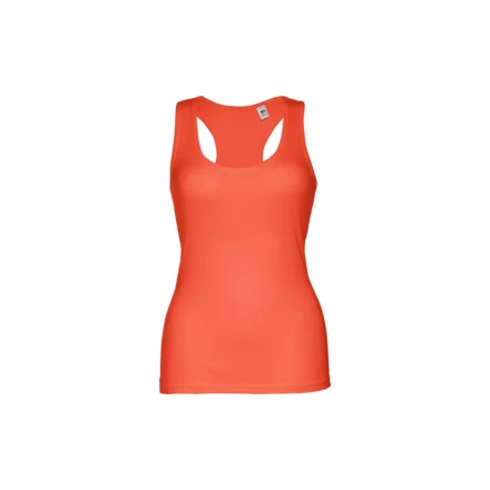 THC TIRANA. Women's sleeveless cotton T-shirt (NPS-30120-178-S)