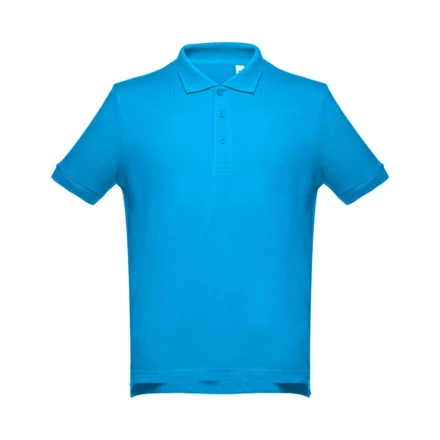 THC ADAM. Men's short-sleeved cotton polo shirt (NPS-30131-154-S)