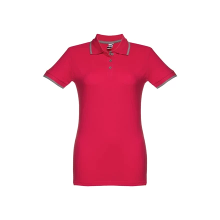 THC ROME WOMEN. Women's slim fit polo shirt (NPS-30139-105-S)