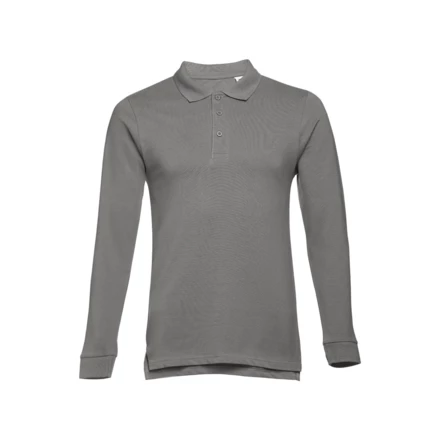 THC BERN. Langarm-Poloshirt für Herren aus kardierter Baumwolle (NPS-30141-113-XXL)