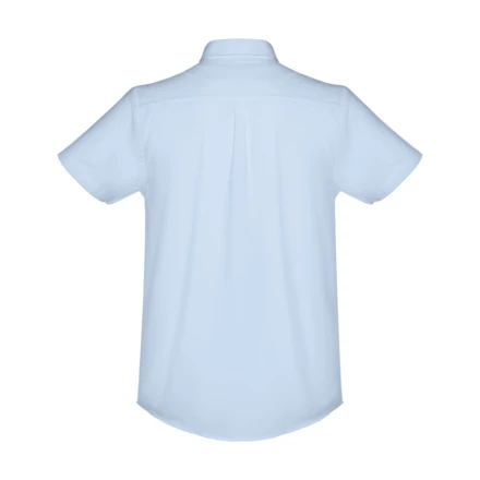 THC LONDON. Men's short-sleeved oxford shirt (NPS-30157-124-S)