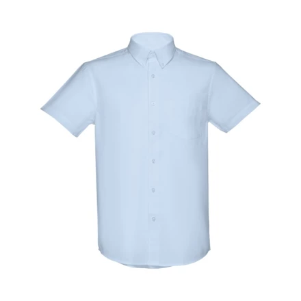 THC LONDON. Herren-Oxford-Hemd mit kurzen Ärmeln (NPS-30157-124-XL)