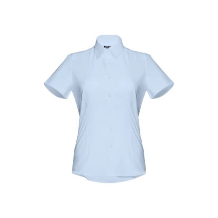 THC LONDON WOMEN. Women's short-sleeved Oxford shirt (NPS-30158-124-L)