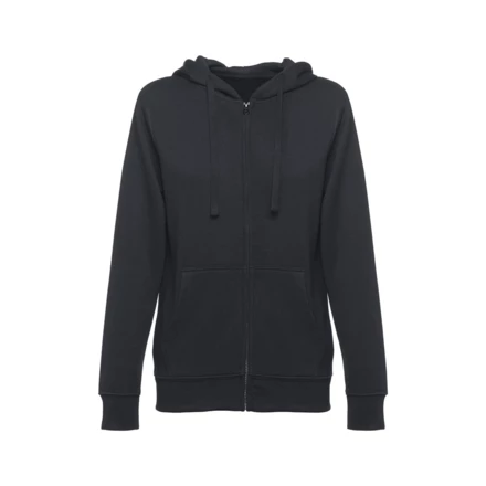 THC AMSTERDAM WOMEN. Women's hoodie in cotton and polyester with full zip (NPS-30162-103-XXL)