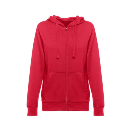 THC AMSTERDAM WOMEN. Women's hoodie in cotton and polyester with full zip (NPS-30162-105-M)