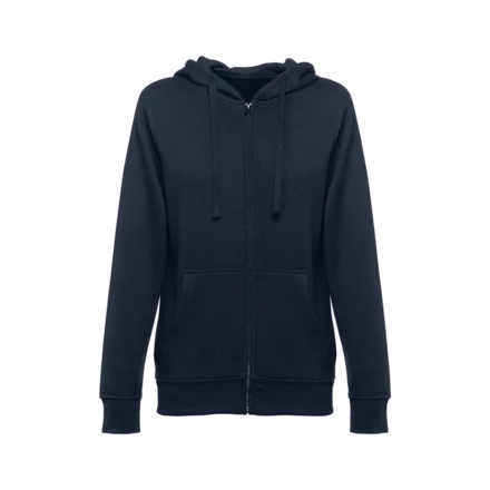 THC AMSTERDAM WOMEN. Women's hoodie in cotton and polyester with full zip (NPS-30162-134-L)