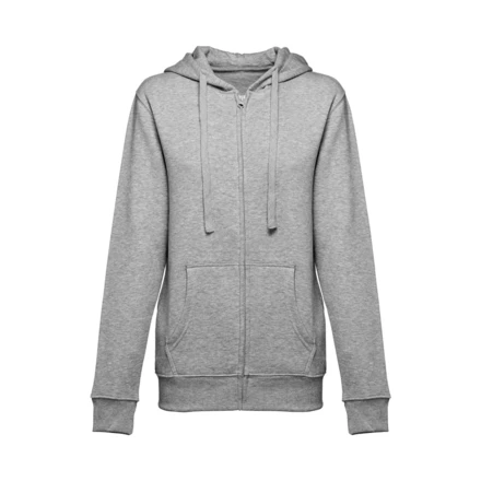 THC AMSTERDAM WOMEN. Women's hoodie in cotton and polyester with full zip (NPS-30162-183-S)
