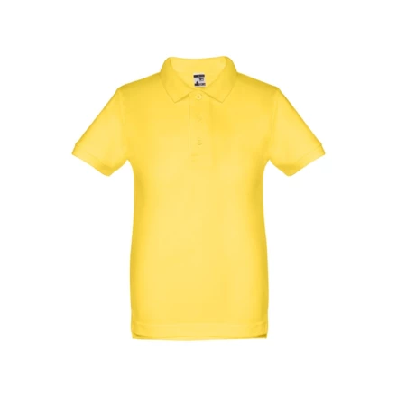 THC ADAM KIDS. Kids short-sleeved 100% cotton piqué polo shirt unisex) (NPS-30173-108-12)