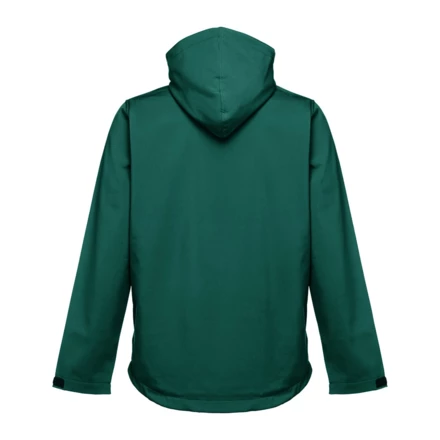 THC ZAGREB. Men's softshell jacket with detachable hood and rounded back hem (NPS-30180-129-S)