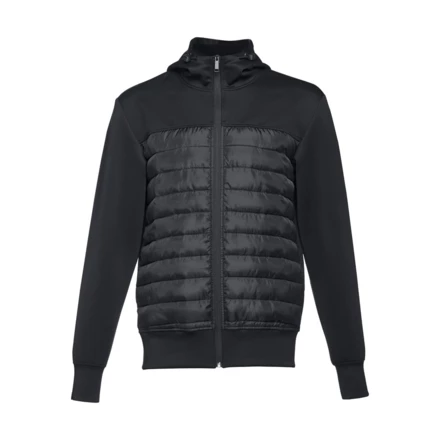 THC SKOPJE. Men's hooded jacket in 300T taffeta (NPS-30246-103-XL)