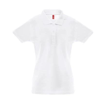 THC BERLIN WOMEN WH. Women's short-sleeved polo shirt (NPS-30263-106-XL)