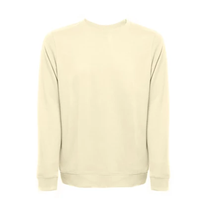 THC COLOMBO. Bluza (unisex) z włoskiego materiału frotte bez zapięcia (NPS-30266-158-S)