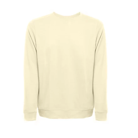 THC COLOMBO. Bluza (unisex) z włoskiego materiału frotte bez zapięcia (NPS-30266-158-S)
