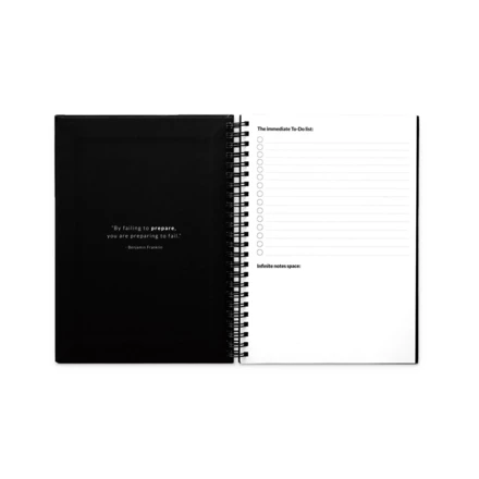 STARTER KIT INFINITE PLANNER A5. Zestaw zawiera „Infinite Diary”, zestaw do czyszczenia, marker i uchwyt na marker (NPS-33202-103)