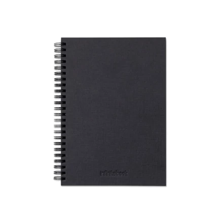 STARTER KIT INFINITEBOOK A5 PLANNER TEXTURE. Zestaw zawierający „Infinitebook” w twardej oprawie, 1 zestaw do czyszczenia, 1 marker i 1 uchwyt na długopis (NPS-33210-103)