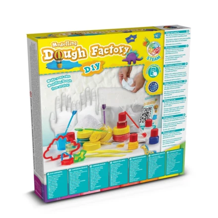 Modeling Dough Factory Kit I. Gra edukacyjna dla dzieci (NPS-35800-100)