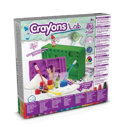 Crayon Factory Kit I. Gra edukacyjna dla dzieci (NPS-35804-100)