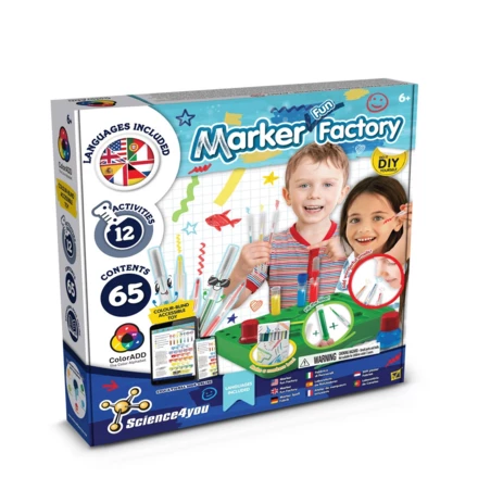 DIY Pen Factory Kit I. Gra edukacyjna dla dzieci (NPS-35808-100)